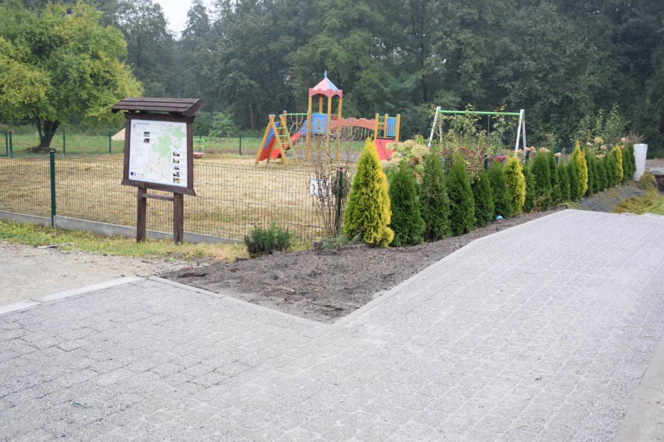 Chodnik w Tarnowcu - odebrany