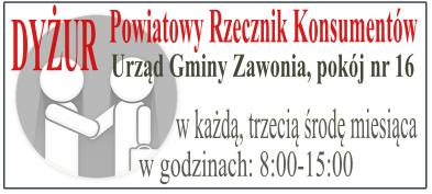 Dyżur Powiatowego Rzecznika Konsumentów